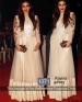 KMOZI RAVEENA GALAXY WHITE GOWN TYPE  ANARKALI SUIT